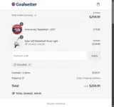 SOLAR20 coupon verification screenshot