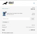 DREAM coupon verification screenshot