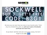 B3G1 coupon verification screenshot