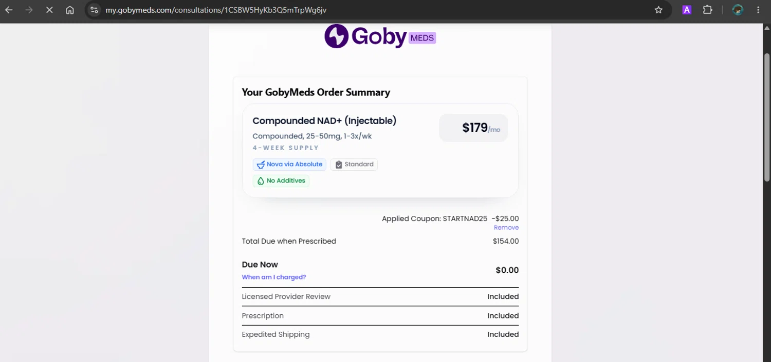 GobyMeds Promo Codes