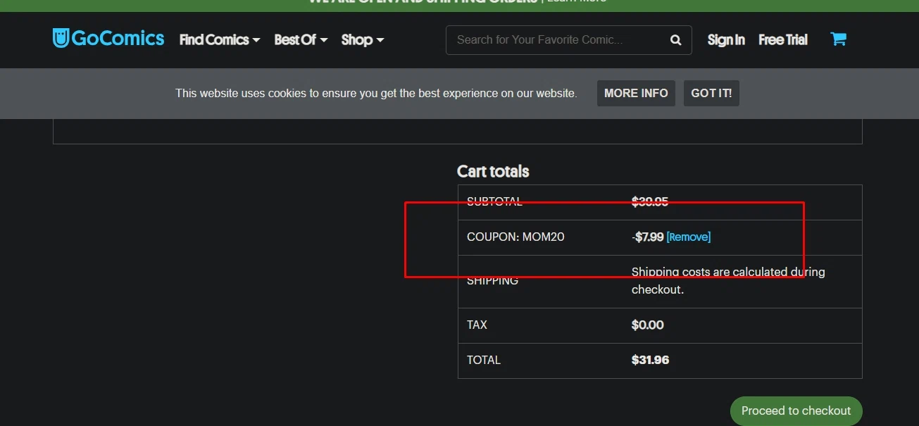 how to use Golden Apple Comics coupons
