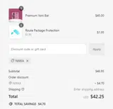 NIKKA coupon verification screenshot