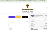 God Is Above coupon verification screenshot