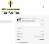 God Is Above coupon verification screenshot
