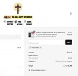 God Is Above coupon verification screenshot