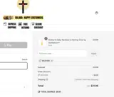God Is Above coupon verification screenshot