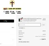 God Is Above coupon verification screenshot