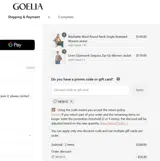 NEW10 coupon verification screenshot
