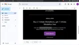 INITIATE-BUY2GET1 coupon verification screenshot