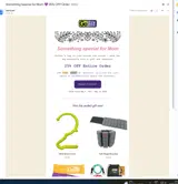 MOM25 coupon verification screenshot