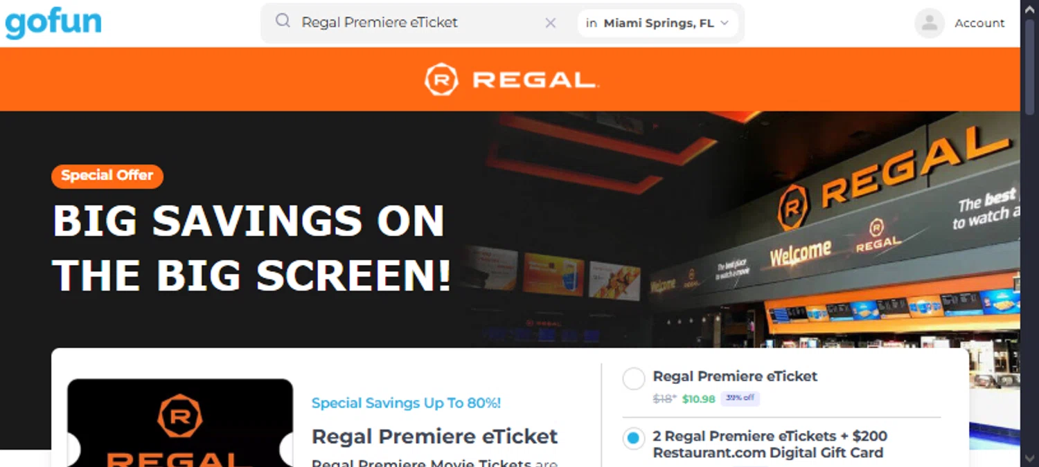 GoFun promo code screenshot showing code SLICK10REGAL applied at GoFun checkout page. Uploaded by SimplyCodes community member TraxoGamer on Jan 12, 2026