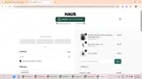 GoHaus coupon verification screenshot
