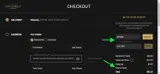 Gold Bar Whiskey coupon verification screenshot