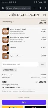 RESETMODE coupon verification screenshot