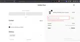 Golden Door coupon verification screenshot