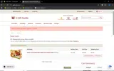 FEAST coupon verification screenshot