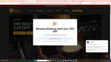 BINANCE95241 coupon verification screenshot