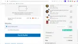 WELCOME10 coupon verification screenshot