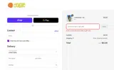 Goldie Swimwear coupon verification screenshot