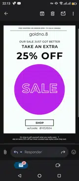 Bye2024 coupon verification screenshot