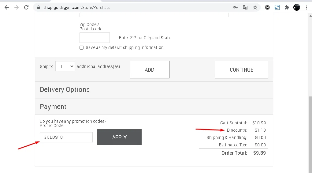 Gold´s Gym Promo Codes 1 Off October 2024