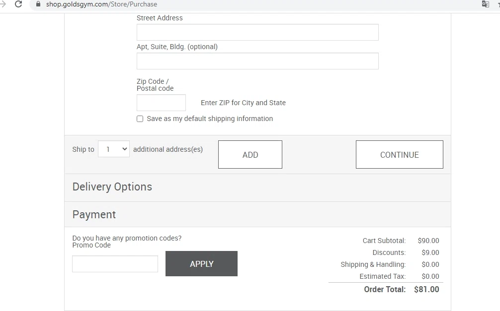 Gold´s Gym Promo Codes 1 Off October 2024
