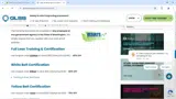 GoLeanSixSigma.com coupon verification screenshot