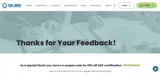 GoLeanSixSigma.com coupon verification screenshot