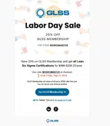 GoLeanSixSigma.com coupon verification screenshot