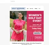 GAGOLF coupon verification screenshot