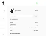PROMO2025 coupon verification screenshot