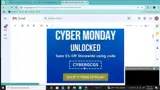 CYBERGCG5 coupon verification screenshot
