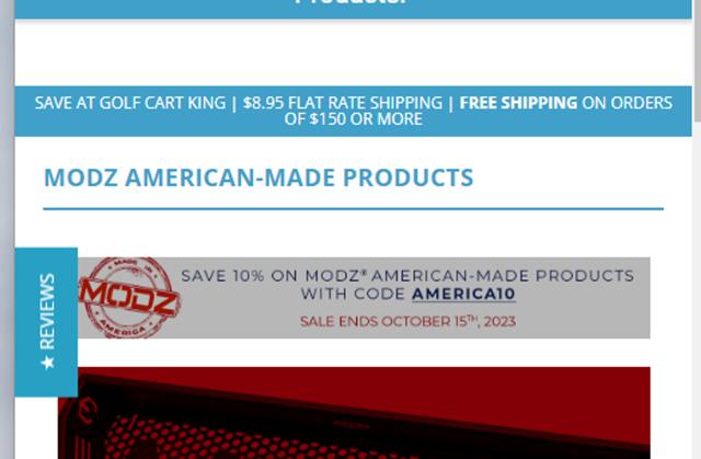 Golf Cart King checkout page showing Golf Cart King coupon code box | Screenshot taken by SimplyCodes community member on Dec 23, 2023