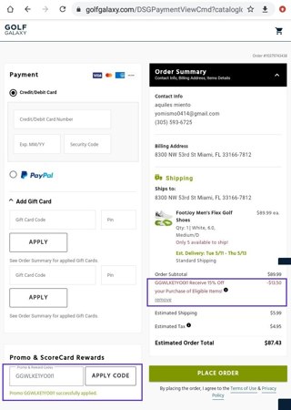 Golf Galaxy Promo Codes - $15 Off Coupons Jul 2025