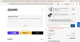 BLACK15 coupon verification screenshot