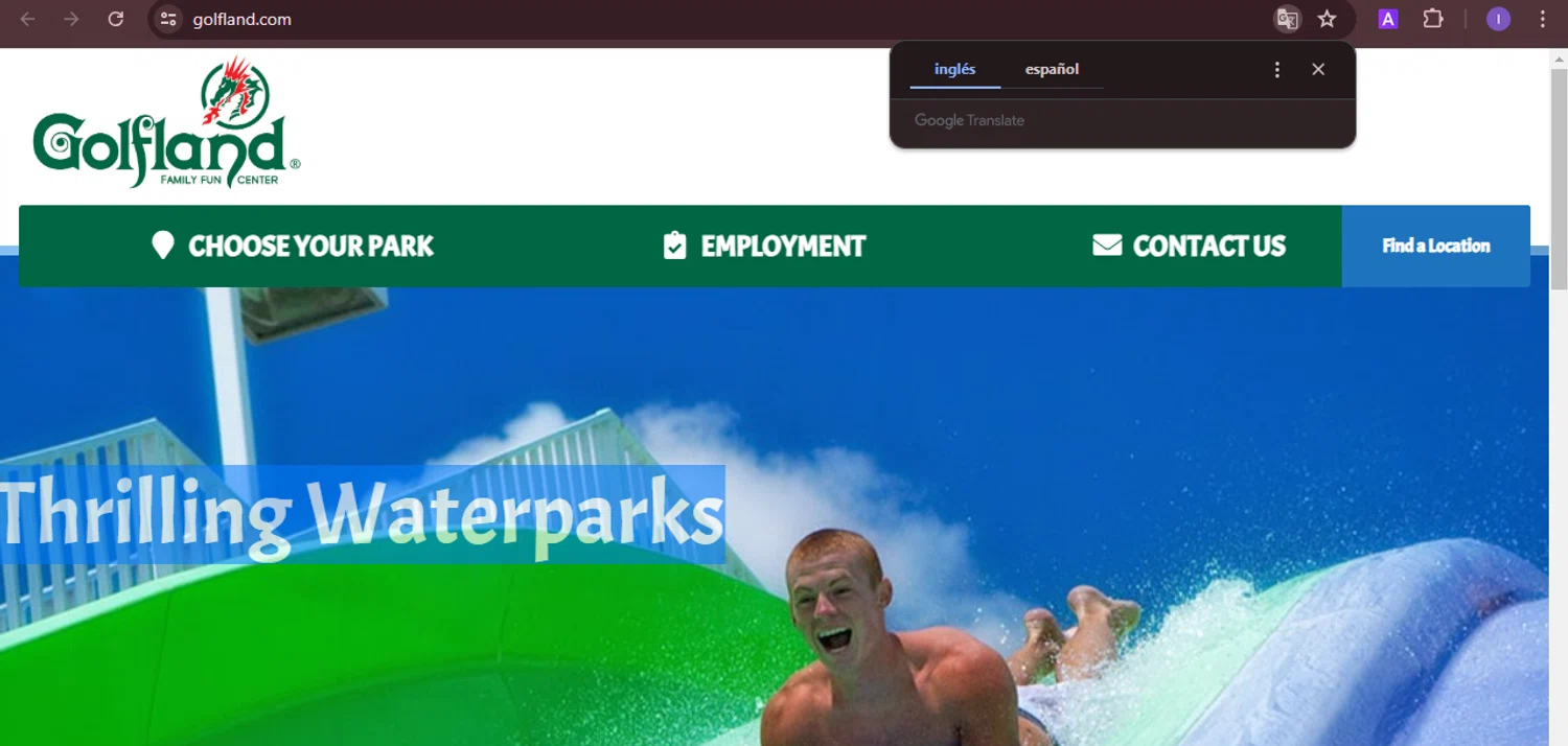 Golfland Sunsplash checkout page showing Golfland Sunsplash coupon code box | Screenshot taken by SimplyCodes community member on Jul 11, 2024