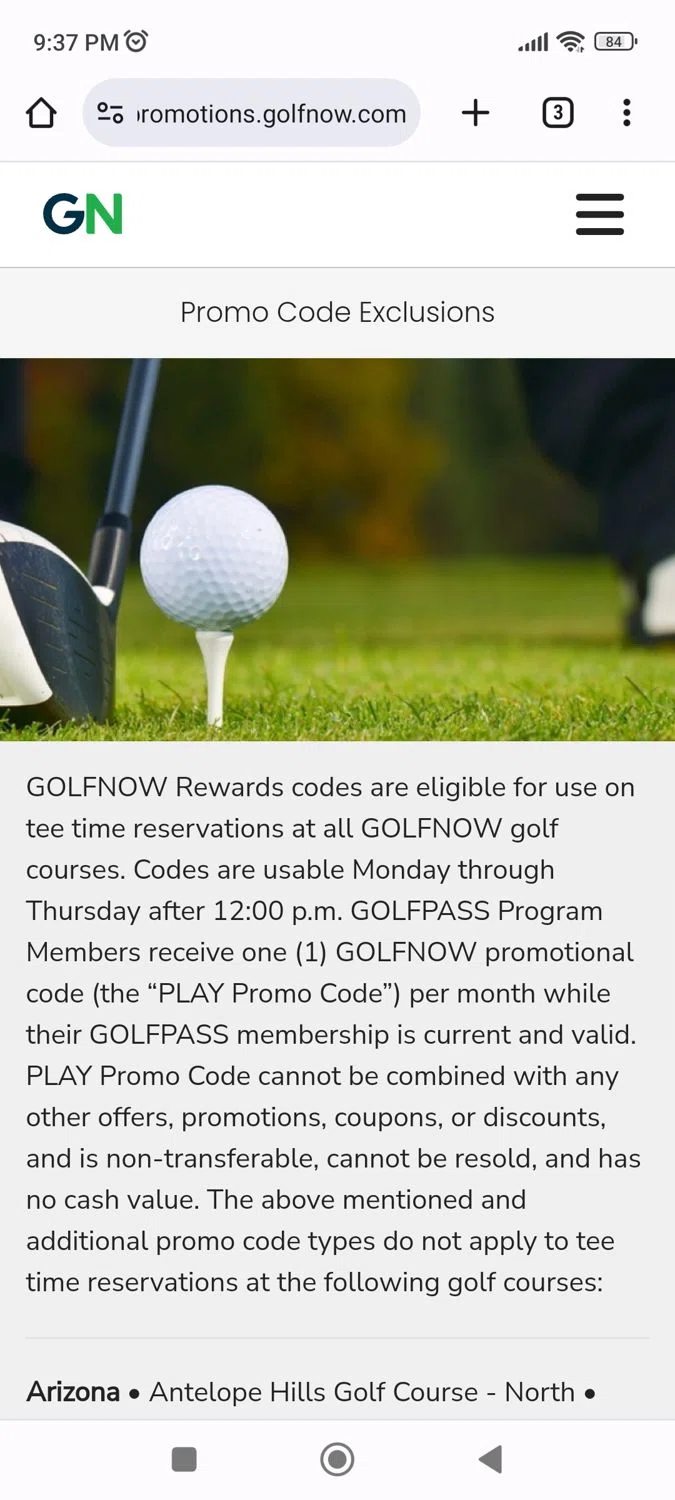 GolfNow Promo Codes 25 Off September 2023