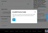 30LUCKY coupon verification screenshot