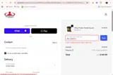 WELCOME20 coupon verification screenshot
