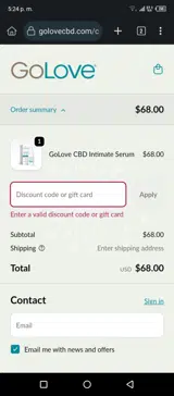 HONOR20 coupon verification screenshot