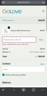 BF30 coupon verification screenshot