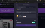 GoMining coupon verification screenshot