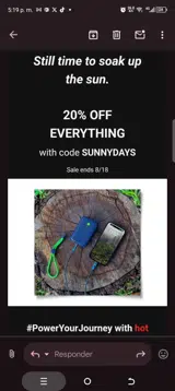SUNNYDAYS coupon verification screenshot