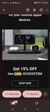 ECOSYSTEM coupon verification screenshot