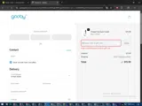 Gooby coupon verification screenshot