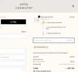 Good Chemistry coupon verification screenshot