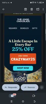 Crazymay25 coupon verification screenshot