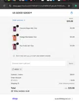 addly coupon verification screenshot