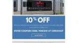 fence10 coupon verification screenshot