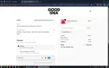 GOODTHINGS coupon verification screenshot